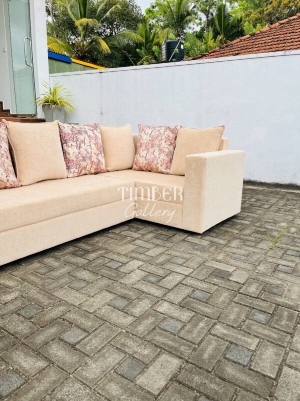 Classic U Shaped Fabric Sofa