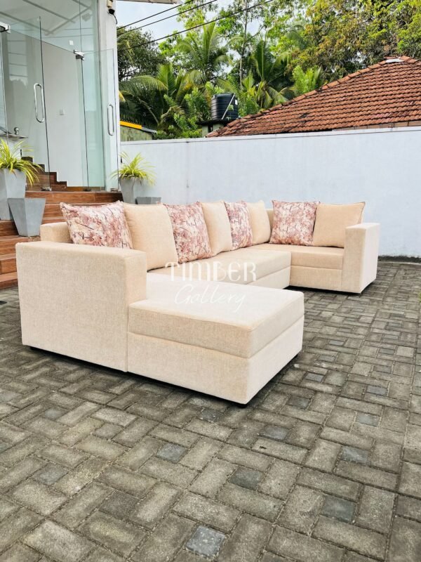 Classic U Shaped Fabric Sofa