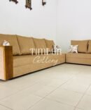 Fabric L Sofa 12 by 8 Size