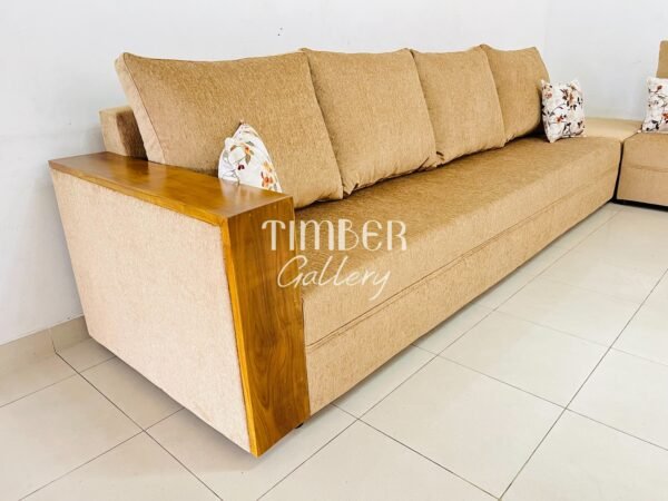 Fabric L Sofa 12 by 8 Size