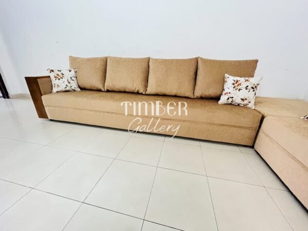 Fabric L Sofa 12 by 8 Size