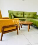 Modana 3 seater with bed side