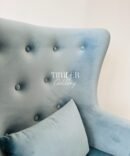 Modern wing back set