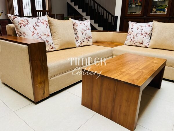 Classic L Shaped Sofa Set