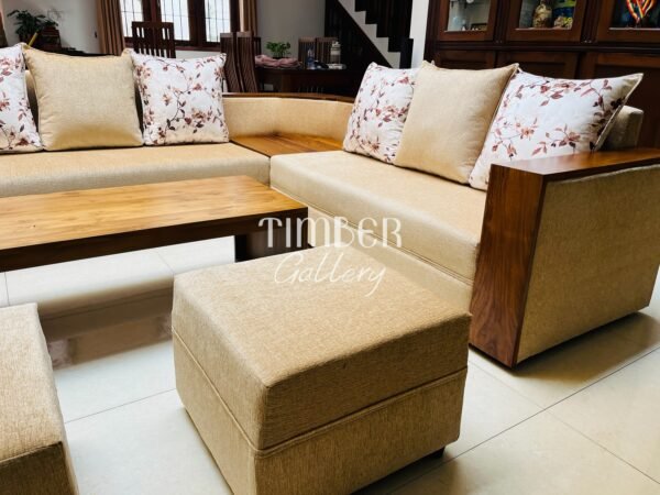 Classic L Shaped Sofa Set