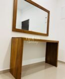 Teak Mirror Console