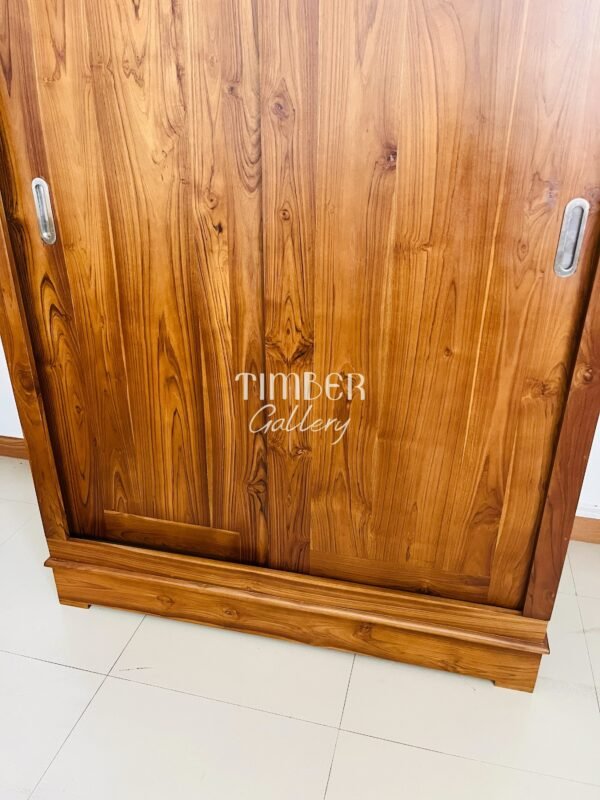Teak 2 door Sliding Wardrobe