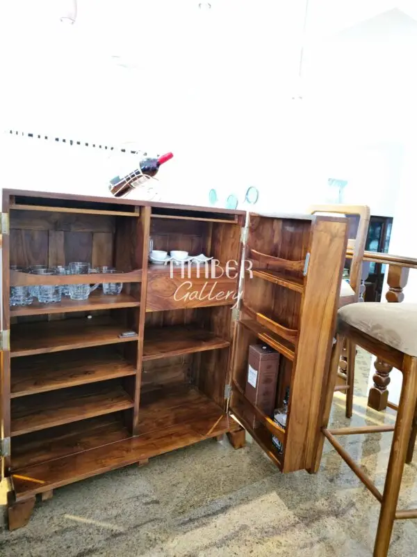 Teak Bar Cupboard