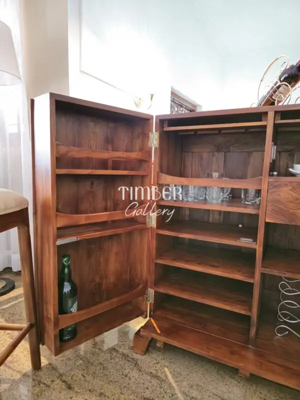 Teak Bar Cupboard