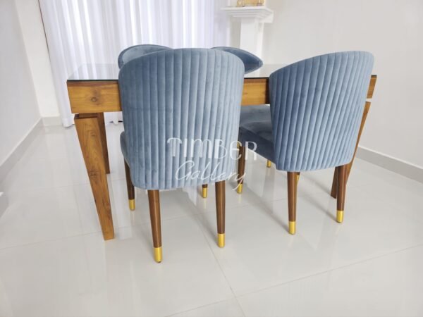 Teak 4 seater dining Set