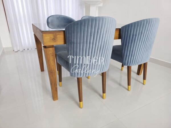 Teak 4 seater dining Set