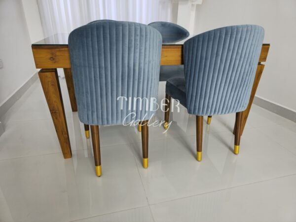 Teak 4 seater dining Set