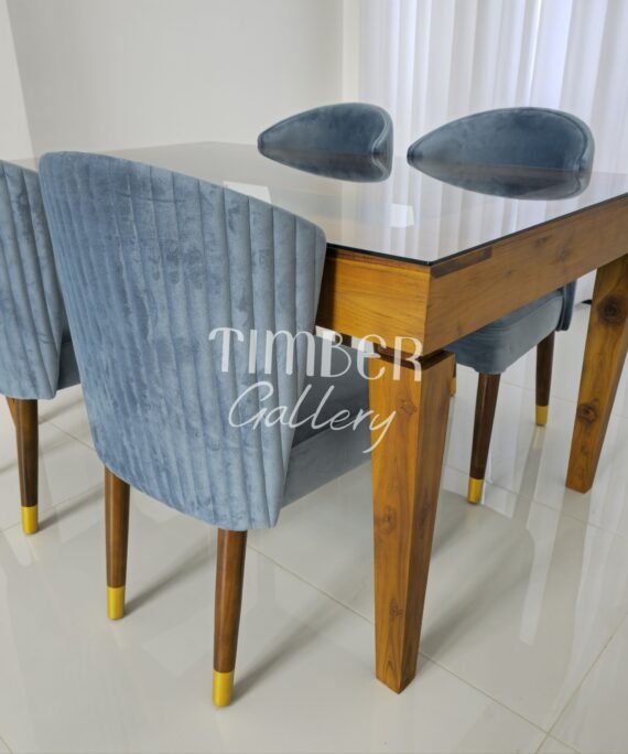 Teak 4 seater dining Set