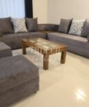 Designed Arm L Sofa Set