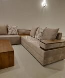 Designed Arm L Sofa Set