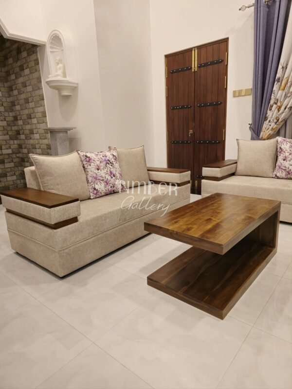 Designed Arm Luxury Sofa Set
