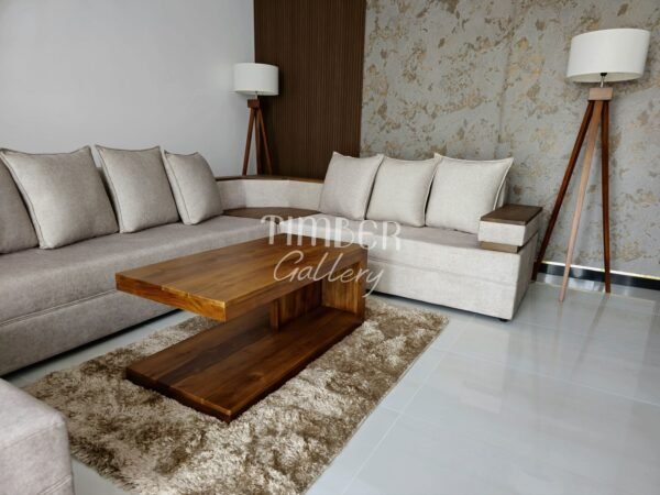 Designed Arm U Sofa with coffee table