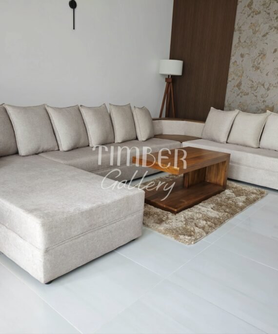 Designed Arm U Sofa with coffee table