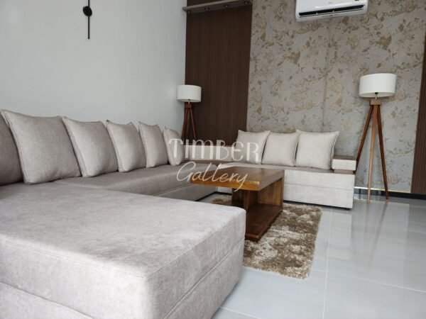 Designed Arm U Sofa with coffee table