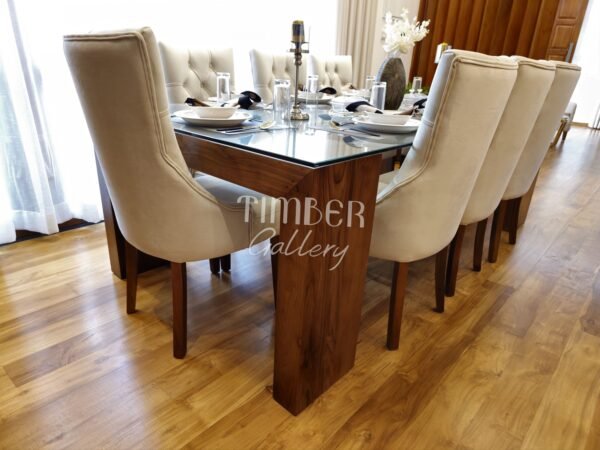 Teak Modern Dining Set