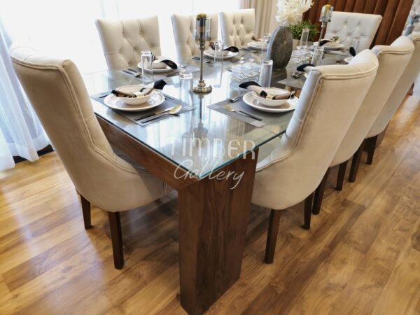 Teak Modern Dining Set