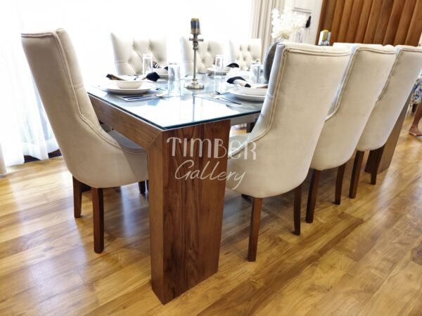 Teak Modern Dining Set