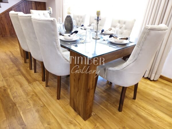 Teak Modern Dining Set
