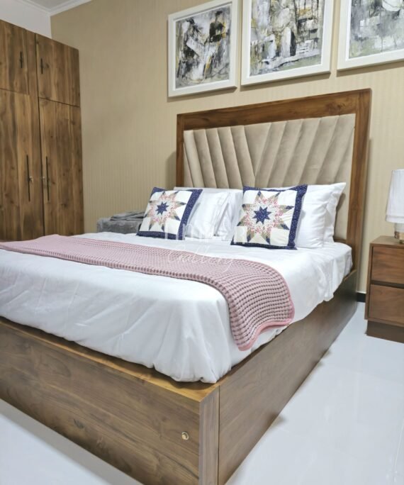 Teak Cushion Bed