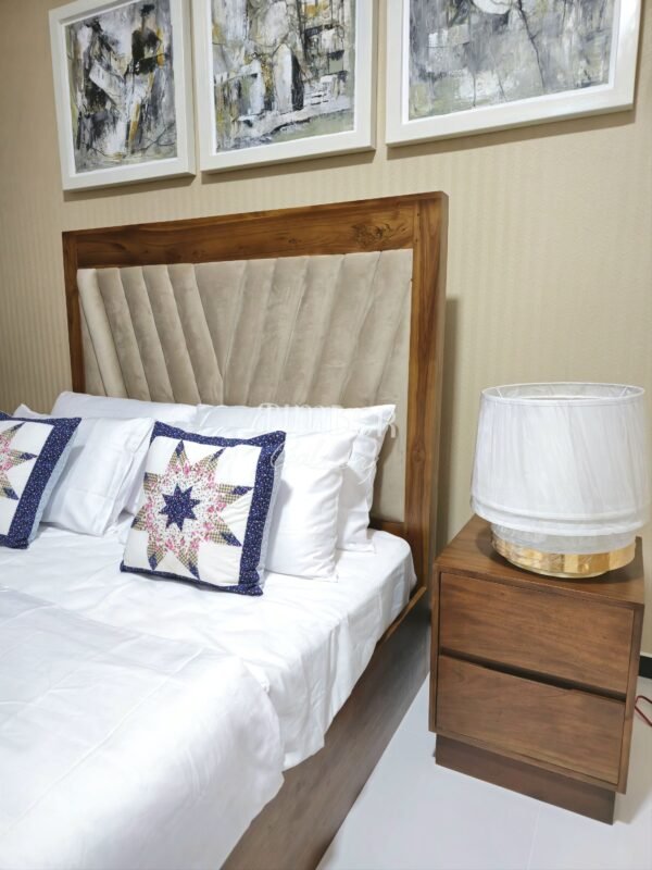 Teak Cushion Bed