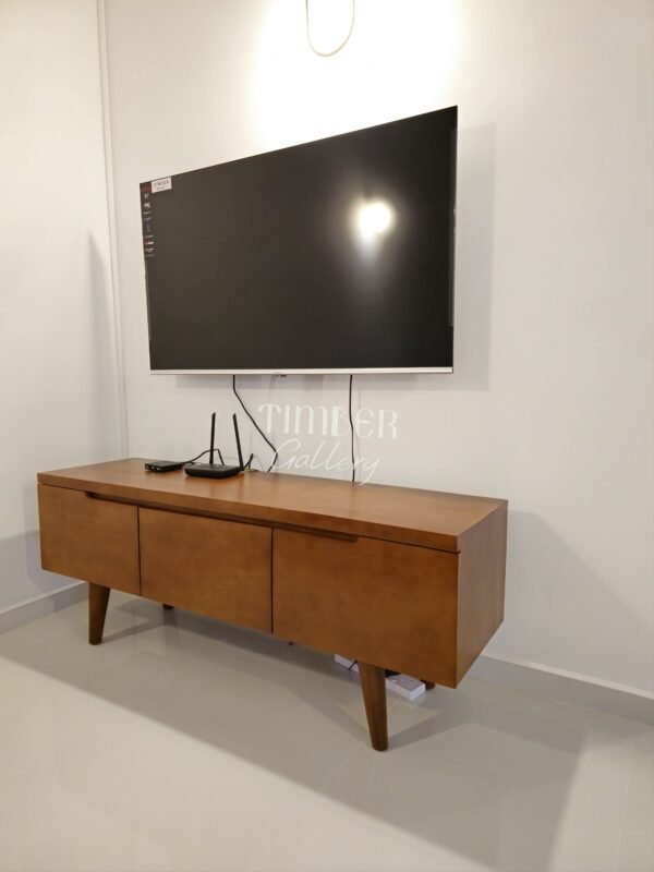 Mahogany TV Console