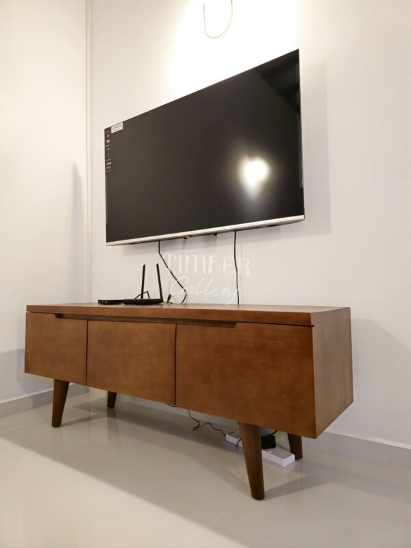 Mahogany TV Console