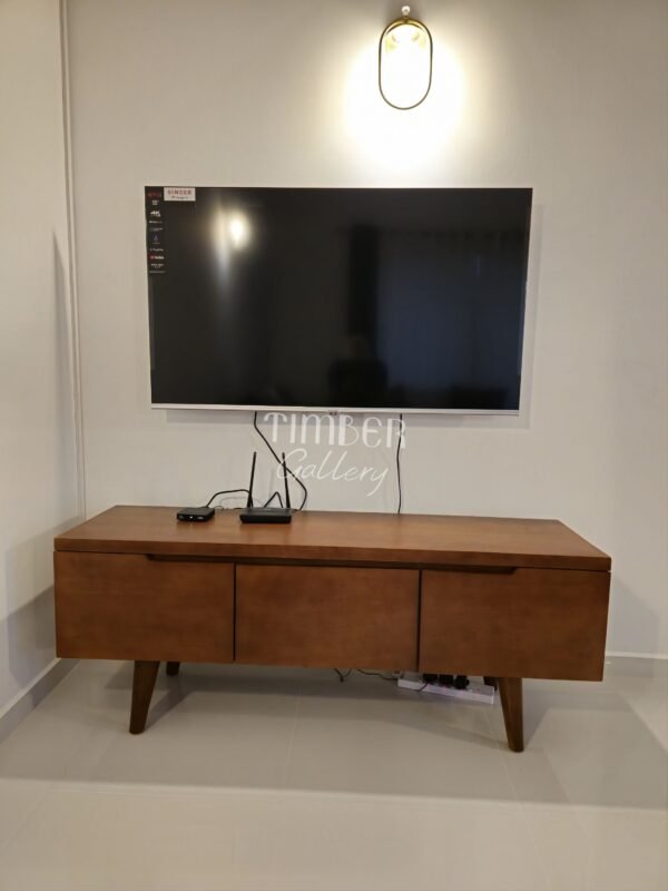 Mahogany TV Console