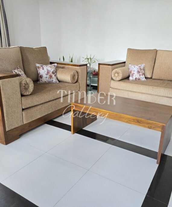 Teak 3-2-1 sofa set