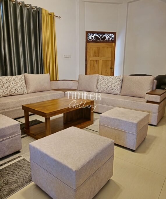 Designed Arm L Sofa set