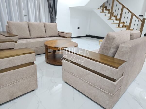 Designed Arm 3-2-1 with coffee table
