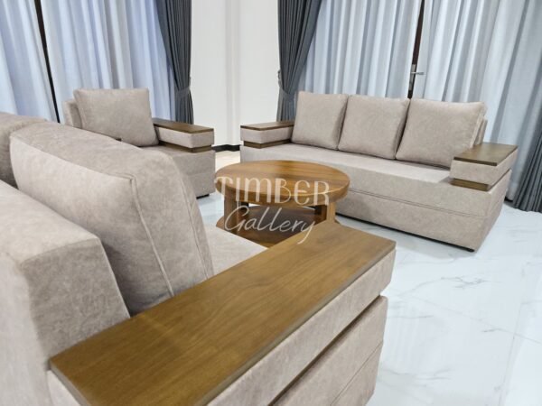Designed Arm 3-2-1 with coffee table