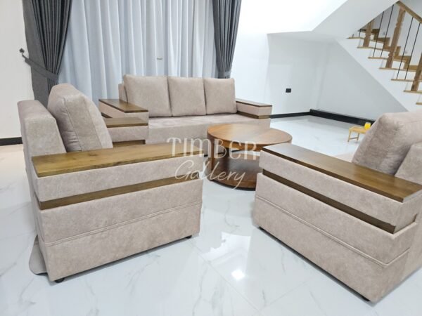 Designed Arm 3-2-1 with coffee table