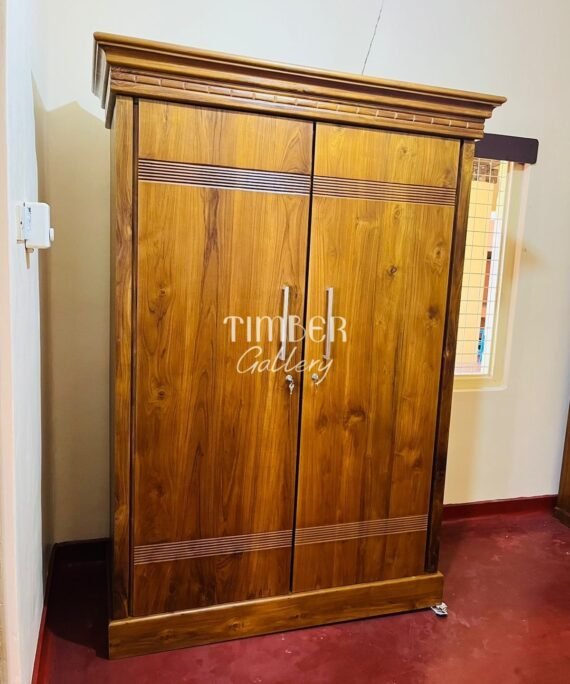 Teak 2 doors wardrobe