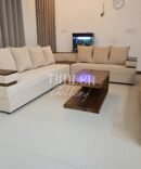 Designed Arm L Sofa Set