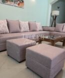 Designed Arm L sofa Set