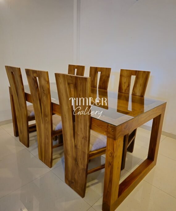 Teak Modern Dining set