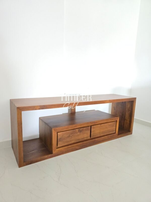 Teak TV Console
