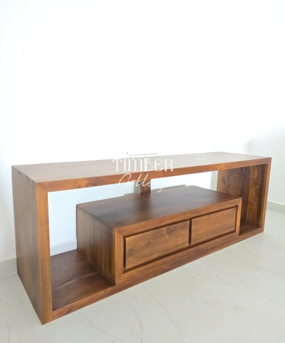 Teak TV Console