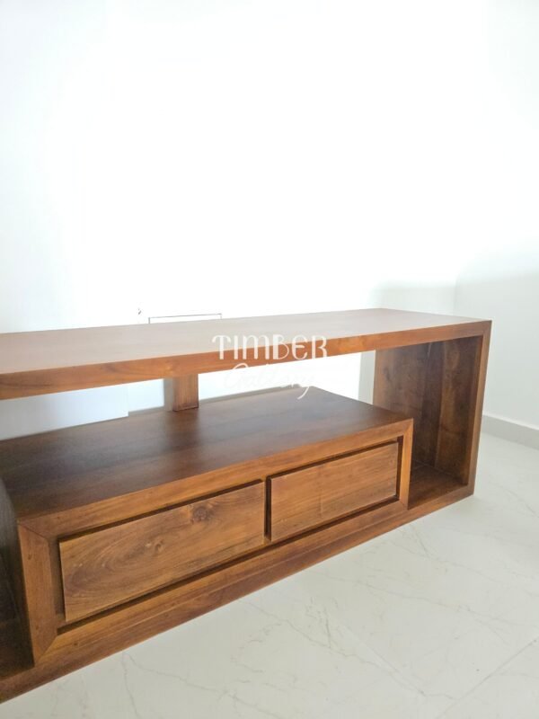 Teak TV Console