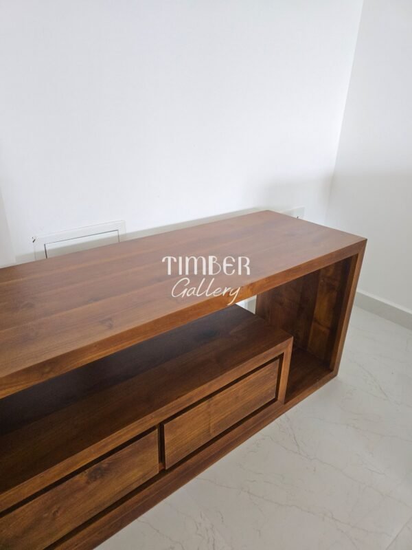 Teak TV Console