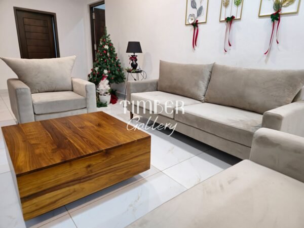 Classic Full Cushion 3-2-1 Set with Coffee Table