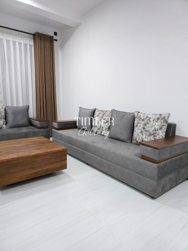 Designed Arm 4+3 seater with coffee table
