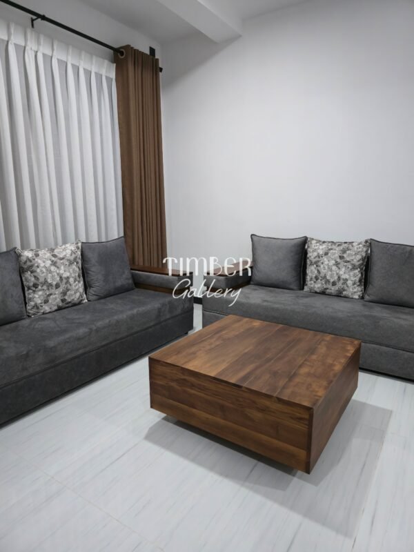 Designed Arm 4+3 seater with coffee table