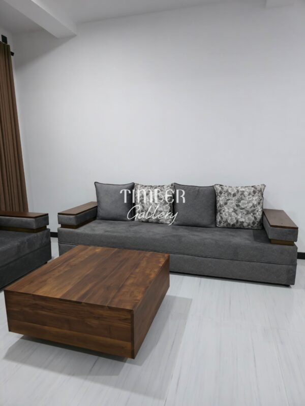 Designed Arm 4+3 seater with coffee table