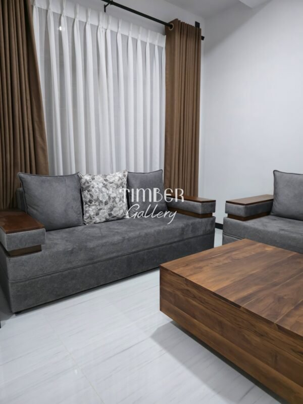 Designed Arm 4+3 seater with coffee table